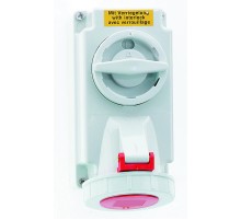 Розетка настенная с блокировкой 16А 5p IP67 I 160052-Bals I Bals