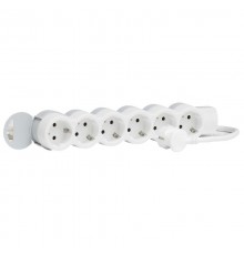 Многорозеточный блок ''Стандарт'' 6 x 2К+З - с кабелем длиной 3 м  695017  Legrand