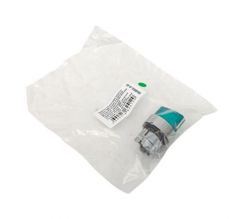 Механизм исполнительный переключателя ХB4 зеленый на 3 положения возвратный без фиксации, с подсветкой с короткой ручк IP65  XB4BD3L-G-65  EKF