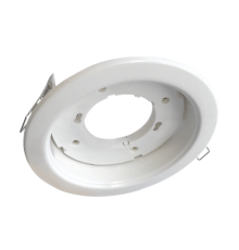 Светильник встраиваемый GX70R RW металл под лампу GX70 230В белый  4690612021591  IN HOME