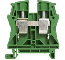 Винтовая клемма Viking 3 - однополюсная - 1 вход/1 выход - шаг 12 мм - зеленый  037198  Legrand