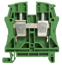 Винтовая клемма Viking 3 - однополюсная - 1 вход/1 выход - шаг 12 мм - зеленый  037198  Legrand