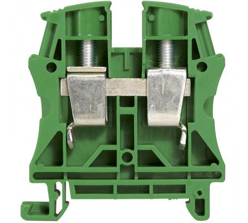 Винтовая клемма Viking 3 - однополюсная - 1 вход/1 выход - шаг 12 мм - зеленый  037198  Legrand