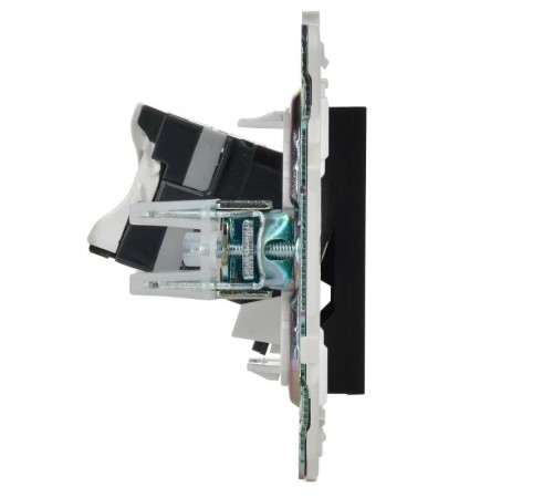 SKANDY Розетка компьютерная RJ45 кат.5E SK-K01Bl черный  SK-K10-1-K02  IEK