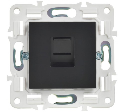 SKANDY Розетка компьютерная RJ45 кат.5E SK-K01Bl черный  SK-K10-1-K02  IEK