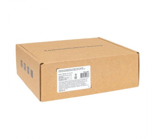 Промышленный неуправляемый коммутатор U-8GTP, 8 портов 10/100/1000Base-T(X) RJ45 c PoE, монтаж на динрейку TSX TSX-U-8GTPEKF