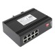 Промышленный неуправляемый коммутатор U-8GTP, 8 портов 10/100/1000Base-T(X) RJ45 c PoE, монтаж на динрейку TSX TSX-U-8GTPEKF
