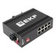 Промышленный неуправляемый коммутатор U-8GTP, 8 портов 10/100/1000Base-T(X) RJ45 c PoE, монтаж на динрейку TSX TSX-U-8GTPEKF