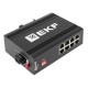 Промышленный неуправляемый коммутатор U-8GTP, 8 портов 10/100/1000Base-T(X) RJ45 c PoE, монтаж на динрейку TSX TSX-U-8GTPEKF