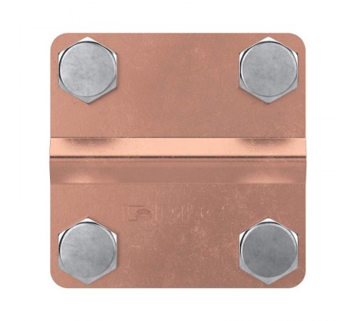 Соединитель пруток - полоса, 57х57 мм, медь  NG3102CU  DKC