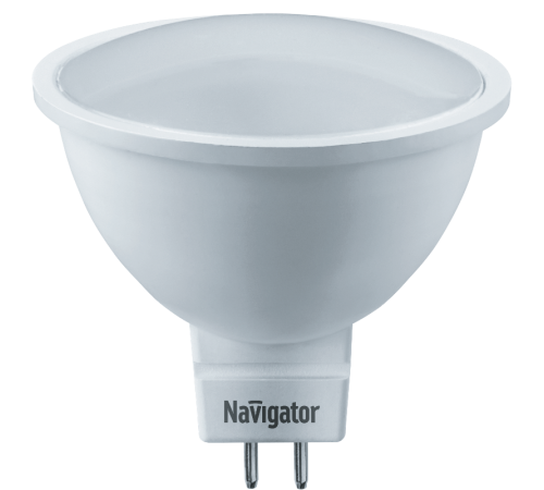 Лампа светодиодная LED 5Вт GU5.3 12В 3000К NLL-MR16-5-12-3K-GU5.3 MR16  94262  Navigator