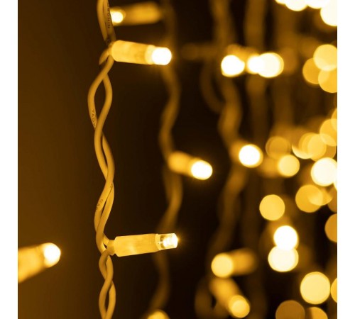 Светодиодная гирлянда ARD-EDGE-PRO-4000x600-WHITE-128LED-MILK-FLASH Warm/Warm (230V, 8W) (Ardecoled, IP65)  034127  Arlight