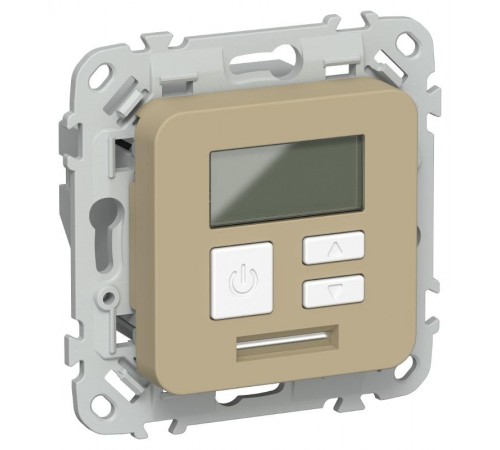 FLITE Термостат электронный с дисплеем 16А Т-ФлХ хаки  FI-RT11-K59  IEK