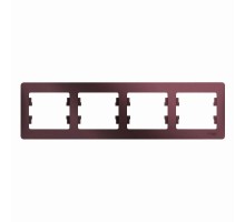 Glossa Баклажановый Рамка 4-ая, горизонтальная  GSL001104  SE