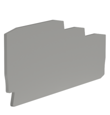 Крышка для трехуровневой клеммы на 2,5 кв.мм  ZEFT251GR  DKC