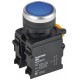 Кнопка с фиксацией d=22мм 1NO+1NC синяя MASTER  MI-BT60-11T-3-21-K07  IEK