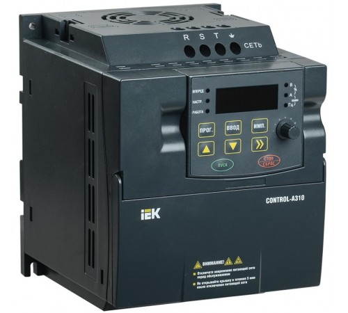 Преобразователь частоты CONTROL-A310 220В, 1Ф 1,5 kW 7A  CNT-A310U13V015TEZ  IEK