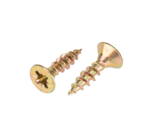 Саморез универсальный KRANZ 4х16, желтый цинк, короб (200 шт./уп.) KR-01-3311-024  Kranz