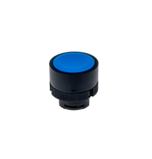 Головка кнопки плоская, синий, пласт. MTB2-EA6  43203  ОВЕН