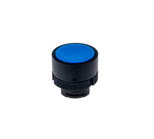 Головка кнопки плоская, синий, пласт. MTB2-EA6  43203  ОВЕН