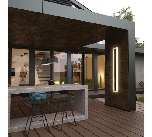 Светильник уличный светодиодный, 45W, 2250Lm, 4000K, черный DH2003  48021  FERON