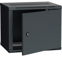 Шкаф LINEA W 9U 600x450 мм дверь металл, RAL9005  LWR5-09U64-MF  ITK