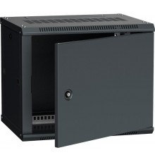 Шкаф LINEA W 9U 600x450 мм дверь металл, RAL9005  LWR5-09U64-MF  ITK