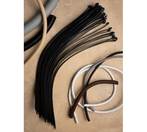 Хомут P6.6 стандартный (ч), 12.4x880 (100шт) FlexLock PROxima  plc-fl-ctsb-12.4x880  EKF