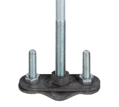 Крепление молниеприемника к стене D=16 мм L=100мм хомут HZ EKF PROxima   lp-04100   EKF