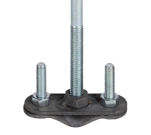 Крепление молниеприемника к стене D=16 мм L=100мм хомут HZ EKF PROxima   lp-04100   EKF