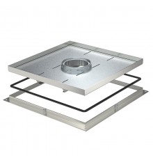 Усиленная кассетная рамка RKF2 SL1  383x383x20 мм (сталь) (RKF2 SL1 V3 20)  7409502  OBO Bettermann