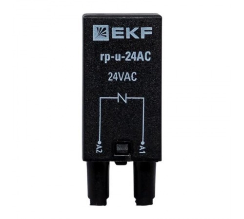 Модуль защитный c варистором 24В AC для промежуточных реле RP AVERES  rp-u-24AC  EKF