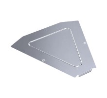 Крышка угла горизонтального 45 градусов Стандарт INOX (AISI 316) 500  PR16.3461  Промрукав