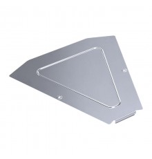 Крышка угла горизонтального 45 градусов Стандарт INOX (AISI 316) 500  PR16.3461  Промрукав