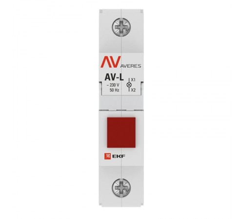 Лампа сигнальная AV-L красная EKF AVERES  av-l-red-averes  EKF