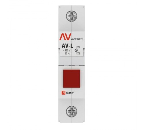 Лампа сигнальная AV-L красная EKF AVERES  av-l-red-averes  EKF