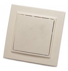 PSW10-9003-02 Выключатель 1-клавишный, 250В, 10А, серия Эрна, слоновая кость  39230  STEKKER