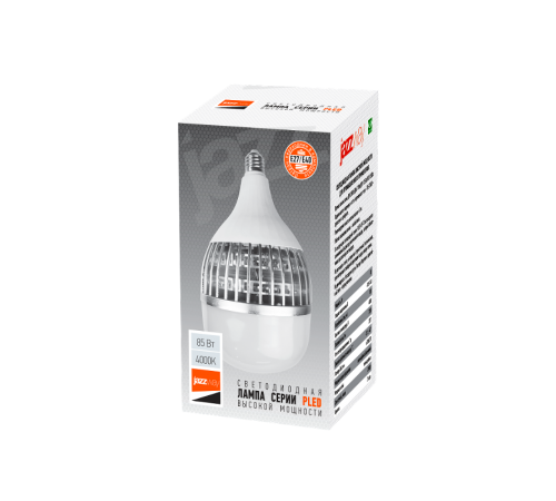 Лампа светодиодная промышленная PLED-HP-TR130 85w 4000K 7200Lm E27/E40(переходник в компл.)  .5036222  JAZZWAY
