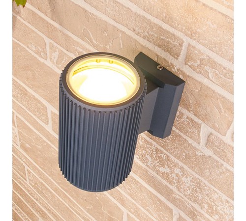 Светильник архитектурный 1404 TECHNO серый настенный  a032625  Elektrostandard