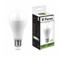 Лампа светодиодная LB-100 (25W) 230V E27 4000K A65  25791  FERON
