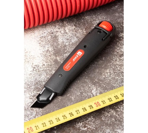 Нож строительно-монтажный 18 мм НСМ-80 (SK4) Heavy Duty (до 60 кг) EKF Professional  ncm-80-pro  EKF