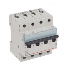 Выключатель автоматический четырехполюсный TX3 6000 6А B 10кА  403899  Legrand