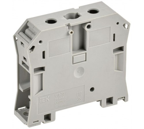 Колодка клеммная CTS с шестигранником 70мм2 серая  YCT10-01-K03-070  IEK