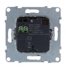 SUNO Зарядное устройство USB 2 выхода Тип С - Тип С Цвет "Слоновая кость"  721231  Legrand