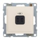 SUNO Зарядное устройство USB 2 выхода Тип С - Тип С Цвет "Слоновая кость"  721231  Legrand
