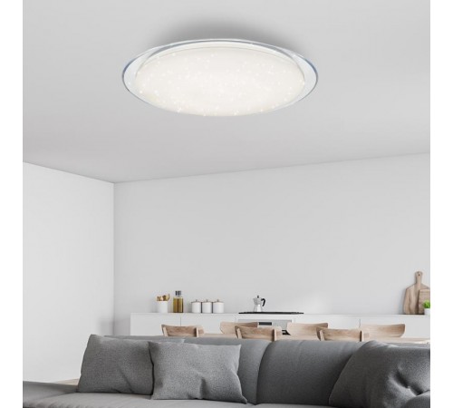 Светильник светодиодный декоративный бытовой ДПБ SPB-6 Saturn 70Вт 3000-6500К 5950Лм с пультом ДУ 556x76 мм IP20  Б0036367  ЭРА