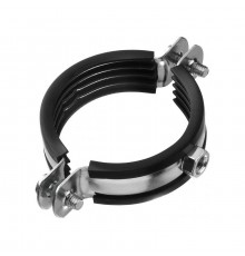 Хомут с резиновым уплотнителем и гайкой (1 1/4) 42-45 мм (30 шт) - пакет  136966  Tech-KREP