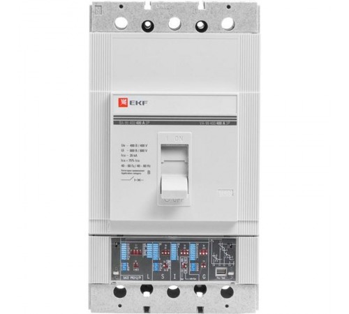 Выключатель автоматический ВА-99 400/400А 3P 35кА с электронным расцепителем EKF PROxima  mccb99-400-400e  EKF