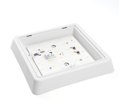 Светильник светодиодный накладной квадратный 15W, 1200Lm, 6500K, в пластиковом корпусе, IP20, AL3021  41777  FERON