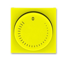 ABB Levit Жёлтый / дымчатый чёрный Накладка для механизма регулирования скорости вращения вентилятора  3294H-A00130 64  2CHH940130A4064  ABB